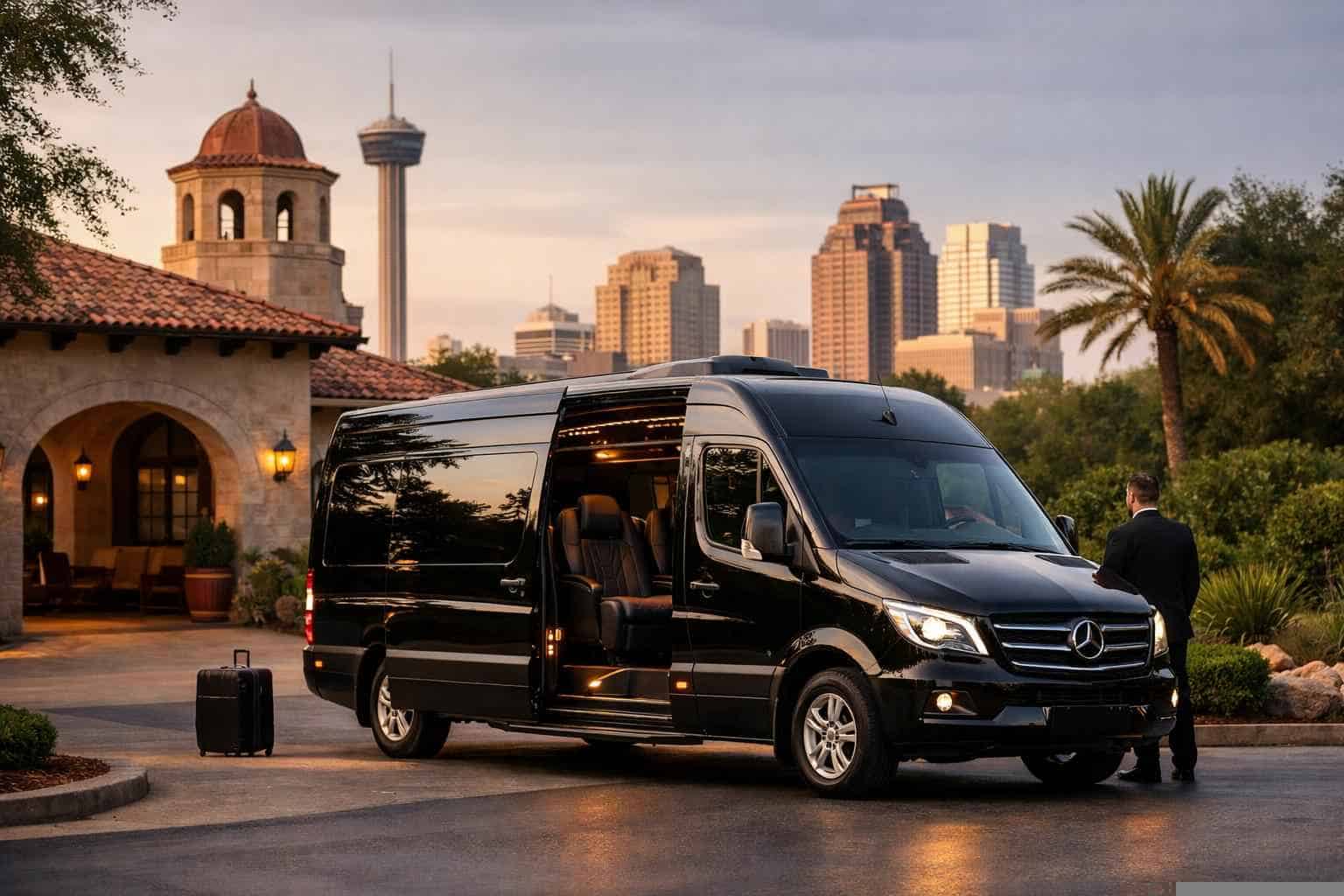 Sprinter Van Rental with Driver Near Me Alamo Heights TX