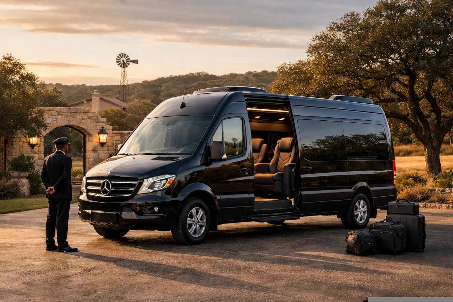 Sprinter Van Rental with Driver Near Me Cibolo TX