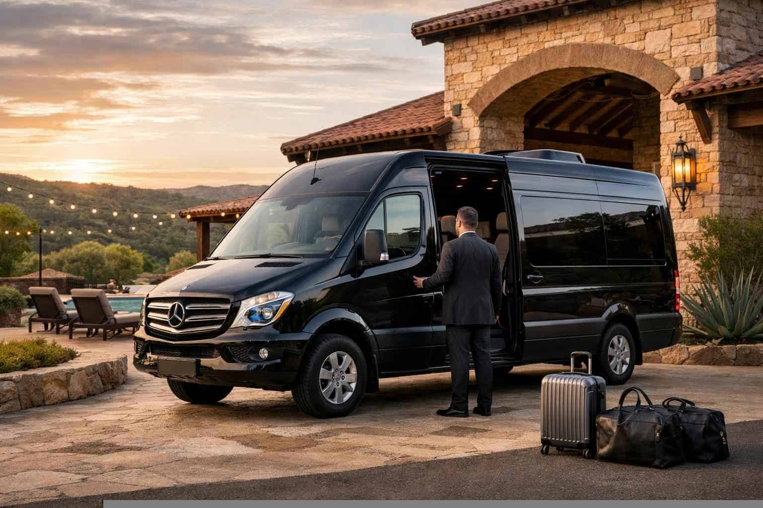 Sprinter Van Rental with Driver Near Me Helotes TX