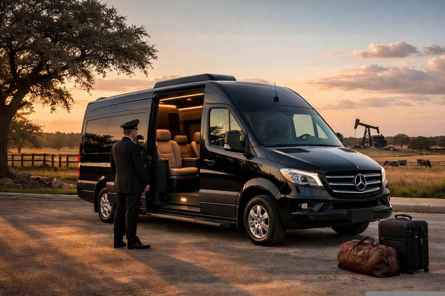 Sprinter Van Rental with Driver Near Me Pleasanton TX