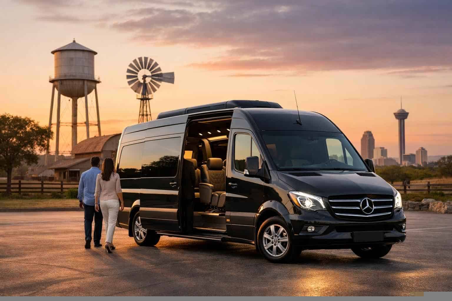 Sprinter Van Rental with Driver Near Me Schertz TX