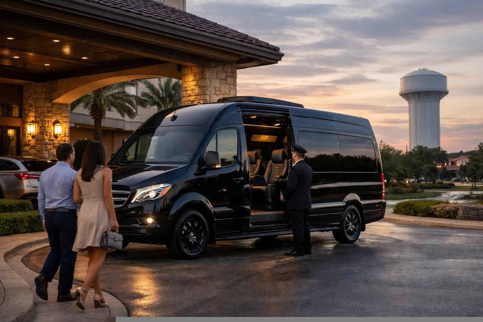 Sprinter Van Rental with Driver Near Me Windcrest TX