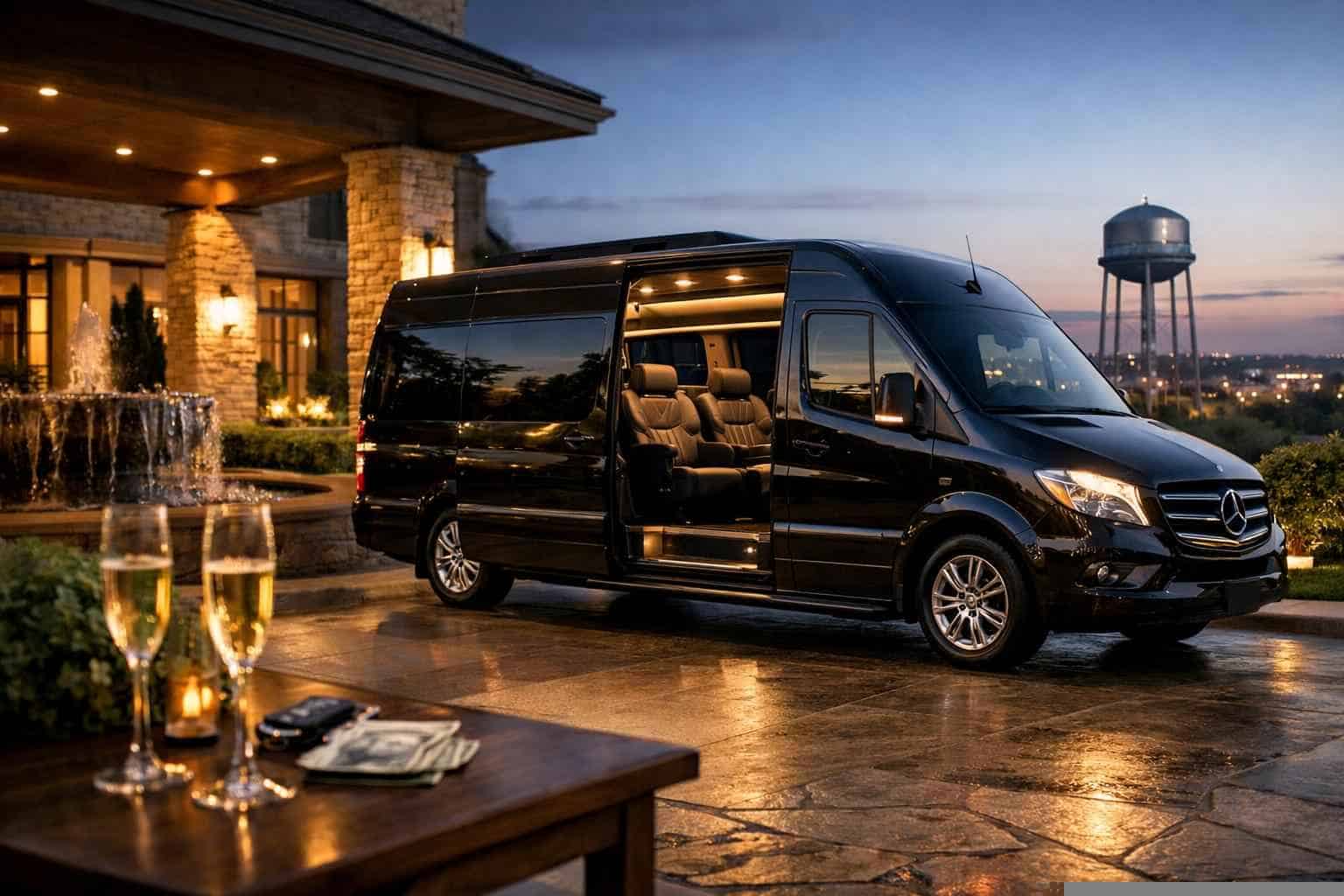 Sprinter Van Rental with Driver Prices in Converse TX