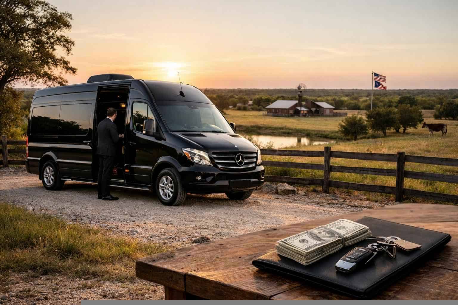 Sprinter Van Rental with Driver Prices in La Vernia TX