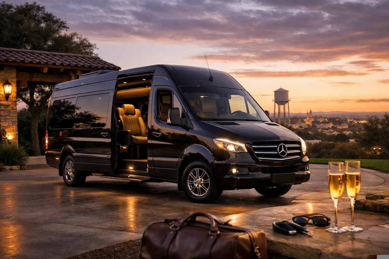 Sprinter Van Rental with Driver Prices in Selma TX