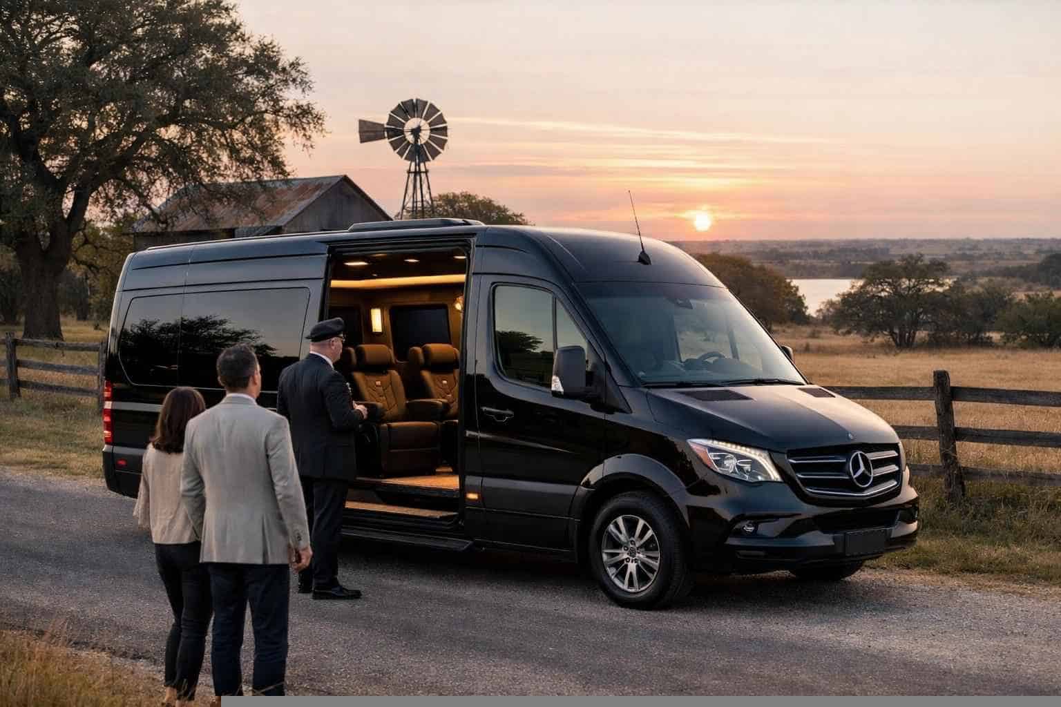 Sprinter Van Rental with Driver Seguin TX