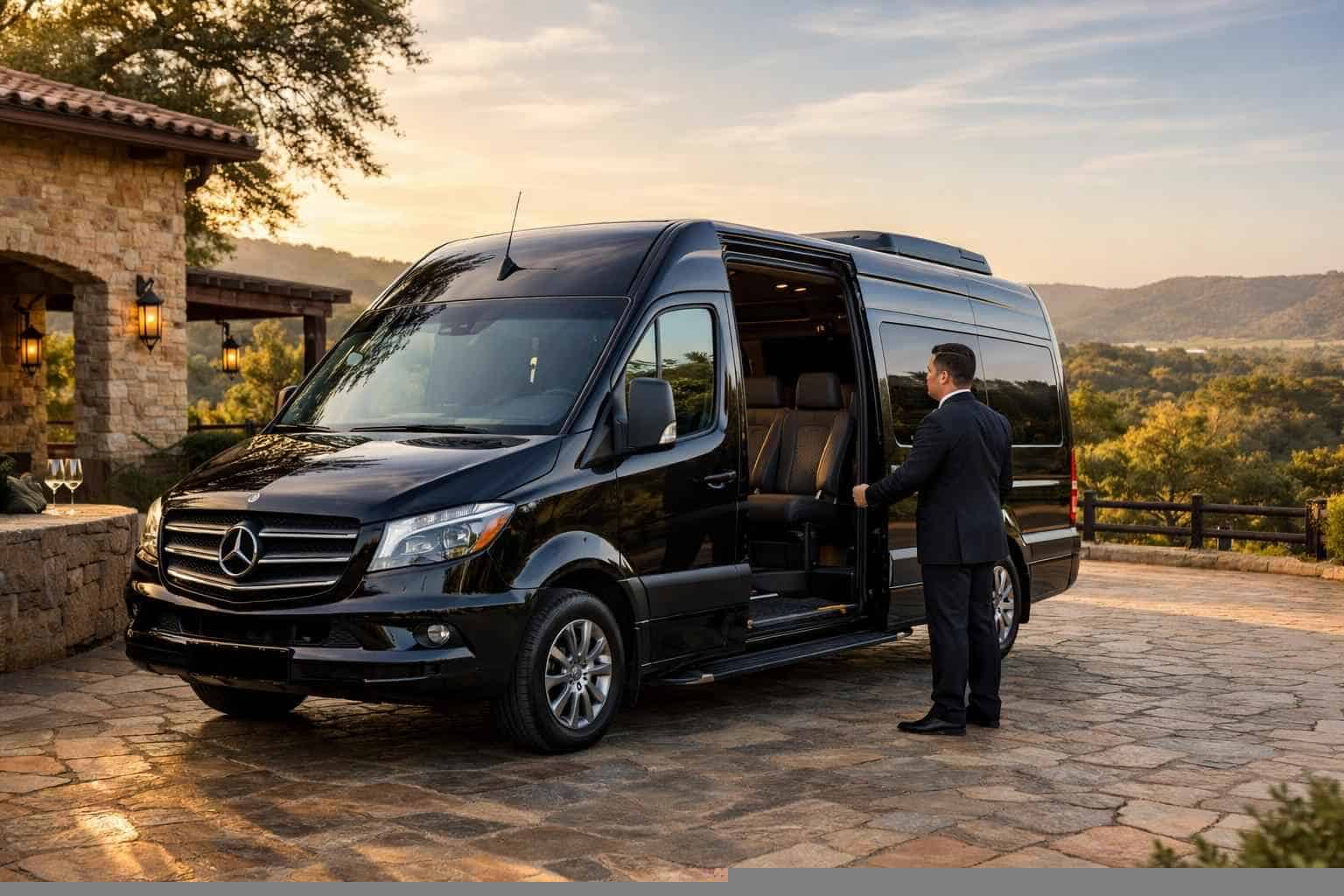 Sprinter Van Rental with Driver Services in Boerne Texas