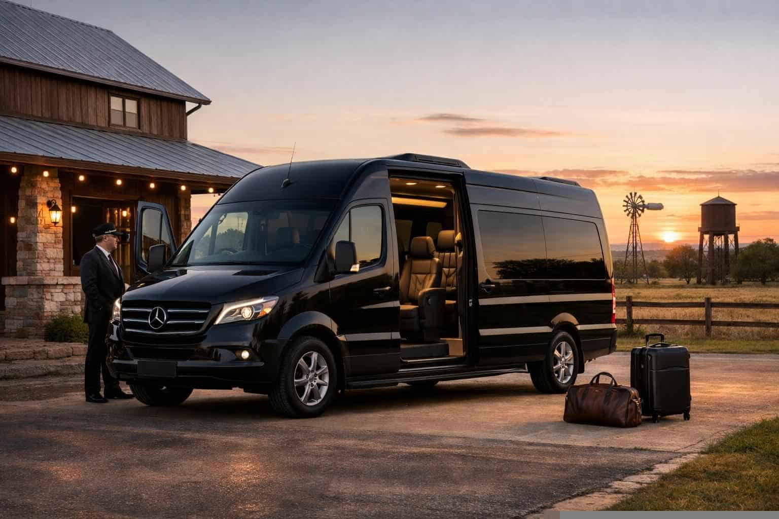 Sprinter Van Rental with Driver Services in Cibolo Texas