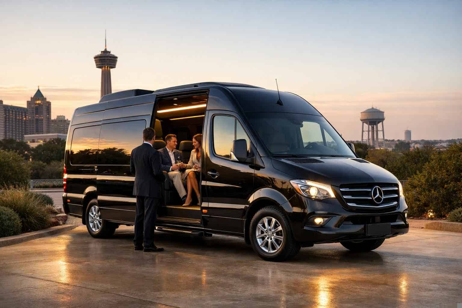 Sprinter Van Rental with Driver Services in Converse Texas