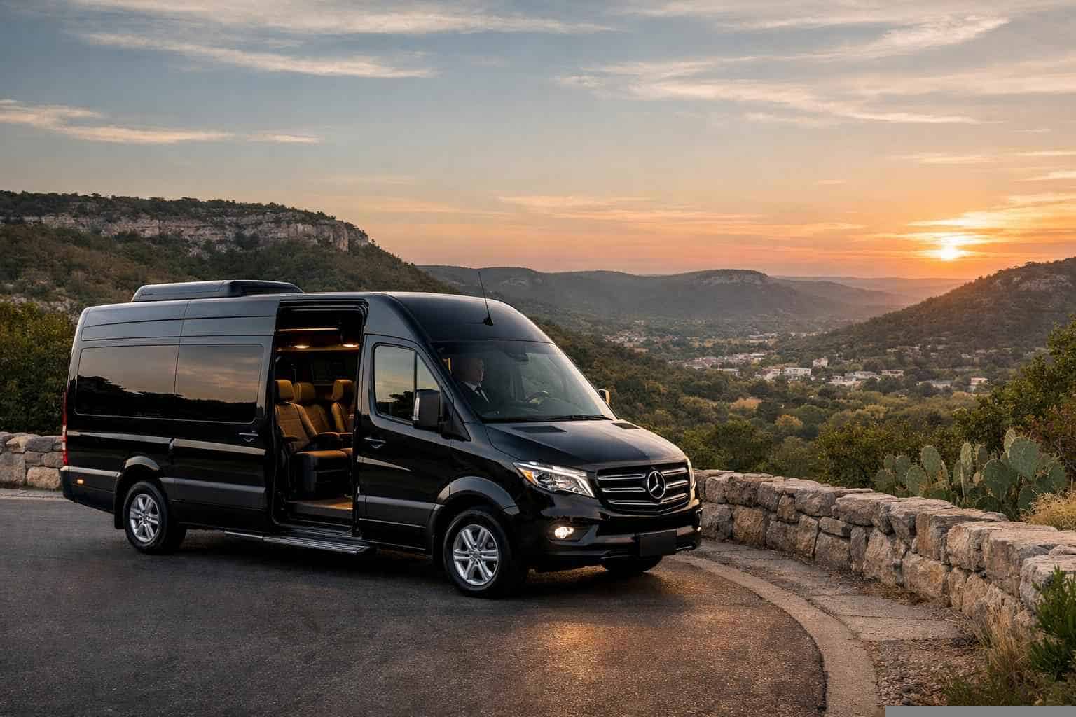 Sprinter Van Rental with Driver Services in Helotes Texas