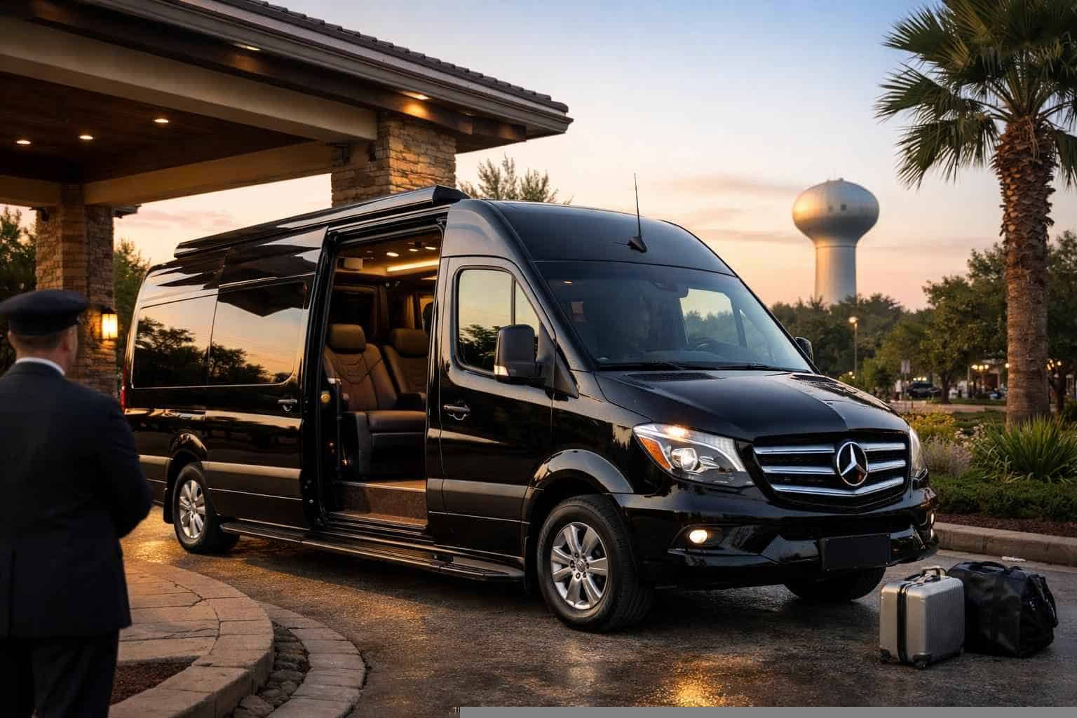 Sprinter Van Rental with Driver Services in Live Oak Texas