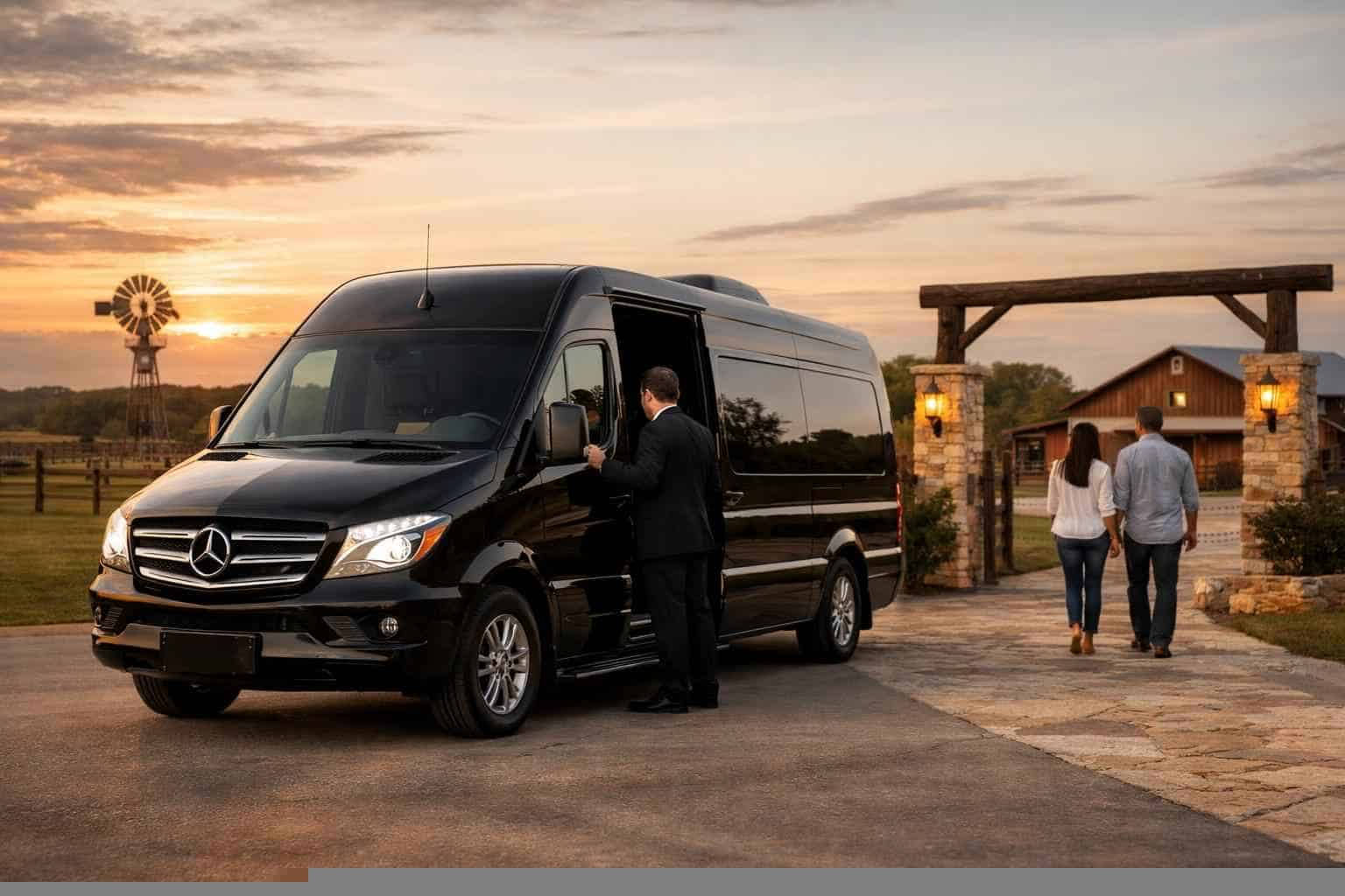 Sprinter Van Rental with Driver Services in Seguin Texas
