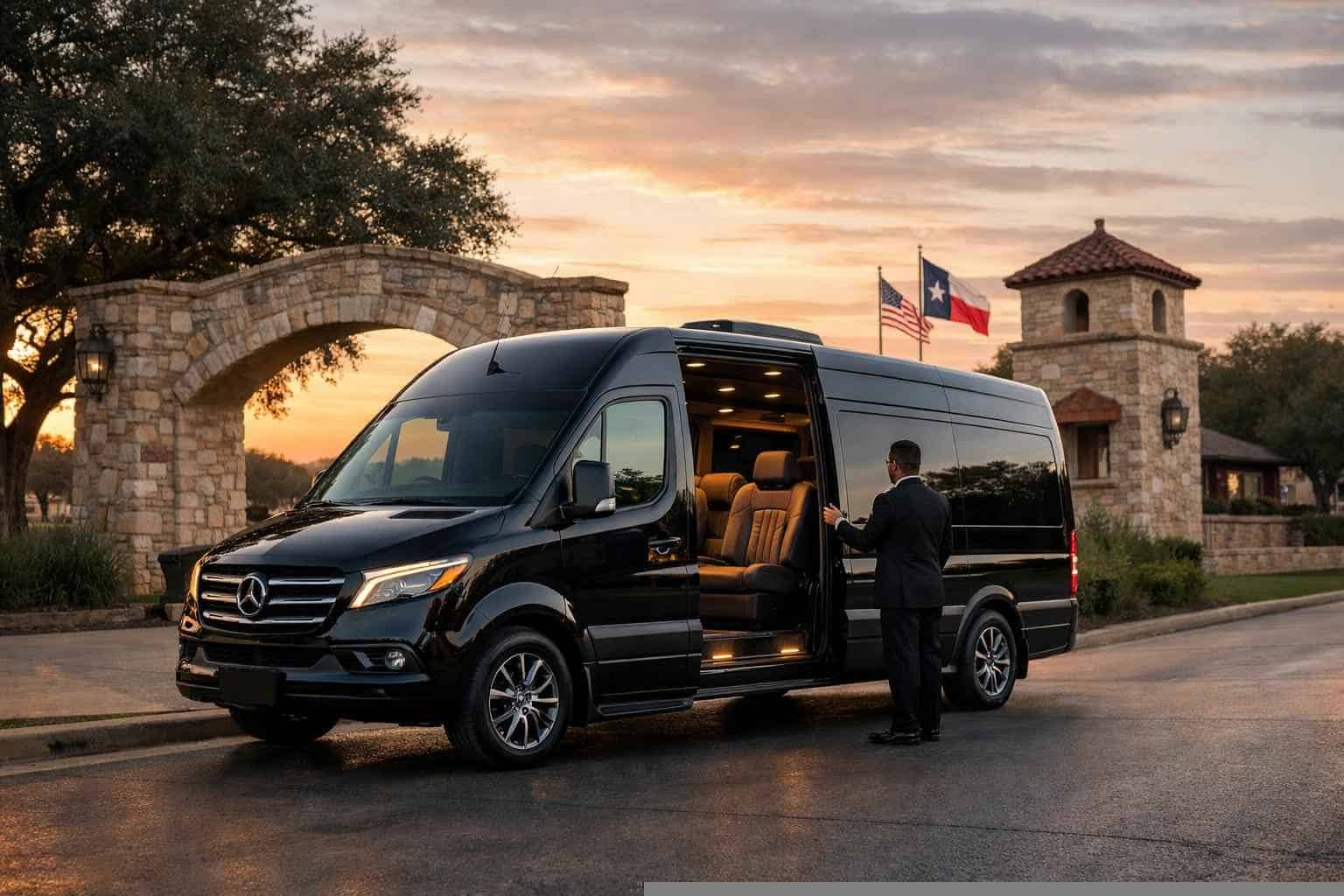 Sprinter Van Rental with Driver Services in Selma Texas