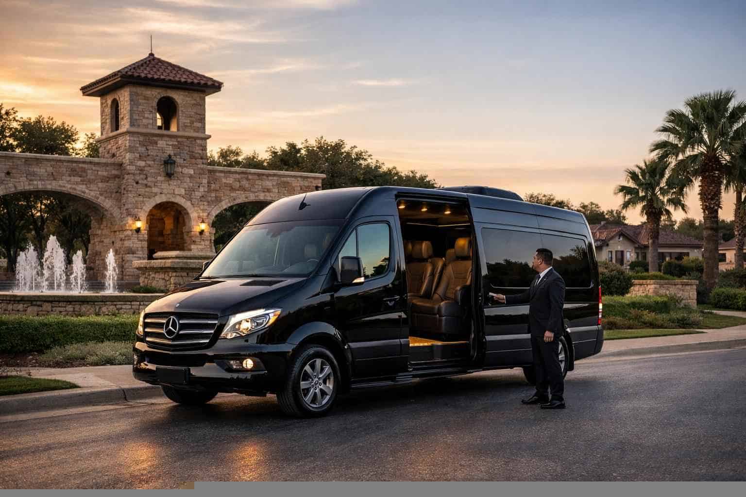 Sprinter Van Rental with Driver Services in Windcrest Texas