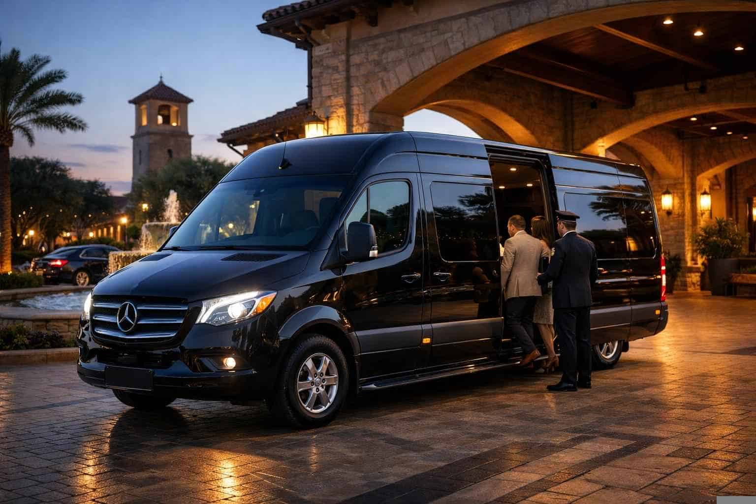 Sprinter Van Rental with Driver Windcrest TX