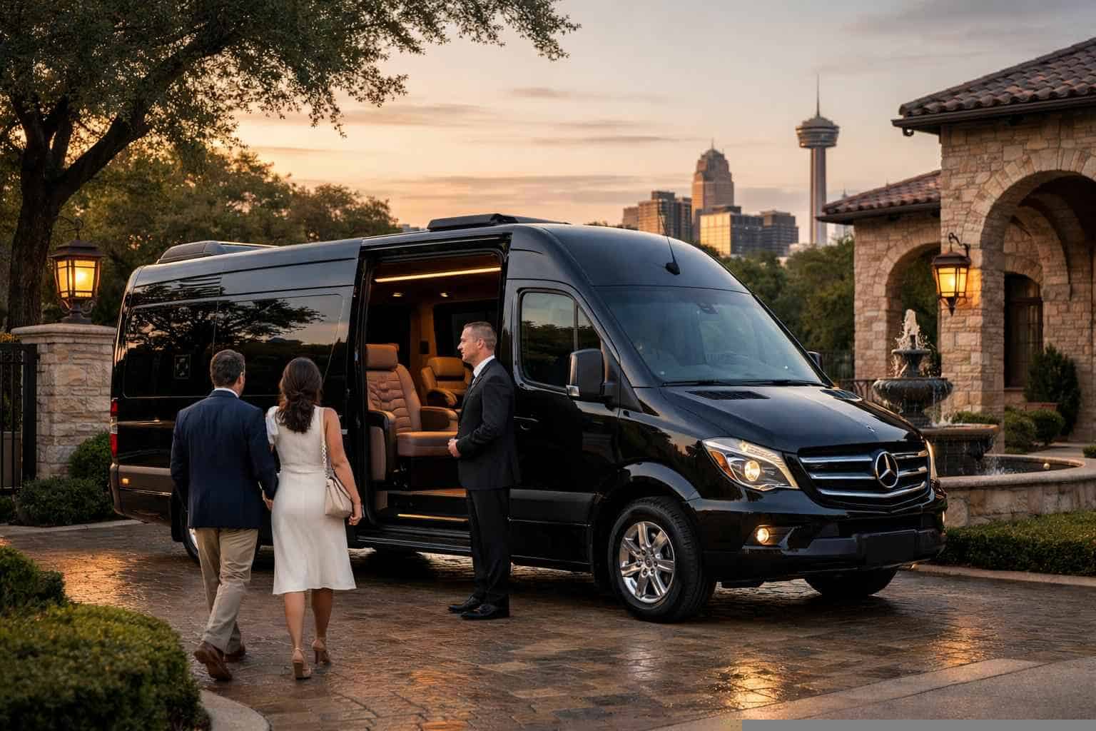 Sprinter Van Service with Driver Alamo Heights TX