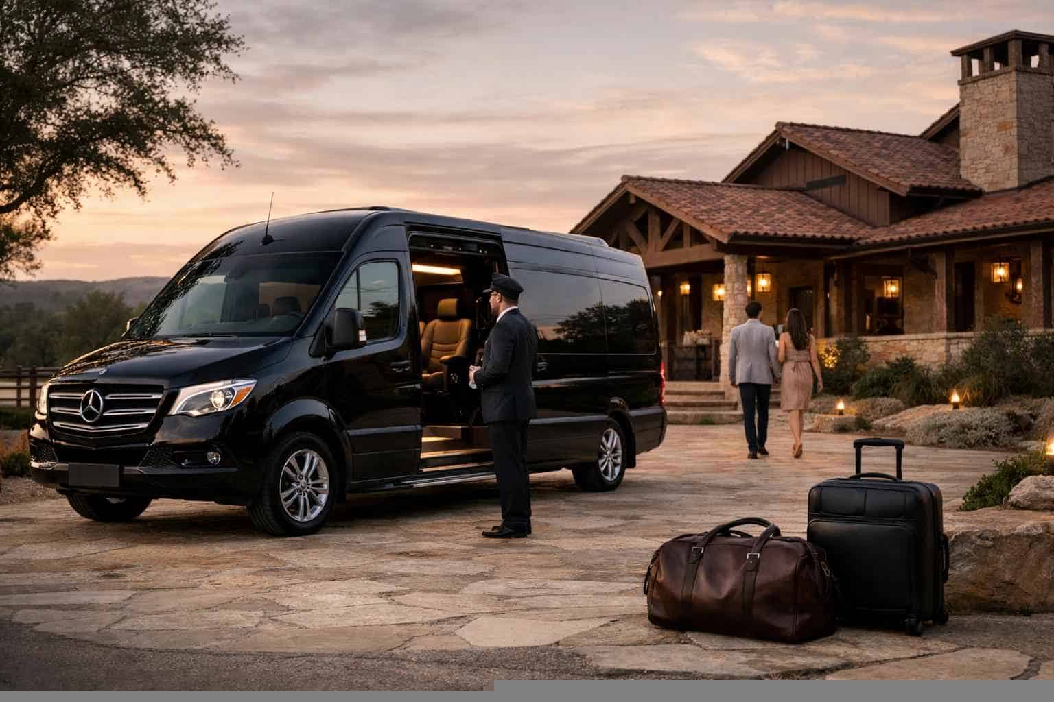 Sprinter Van Service with Driver Boerne TX