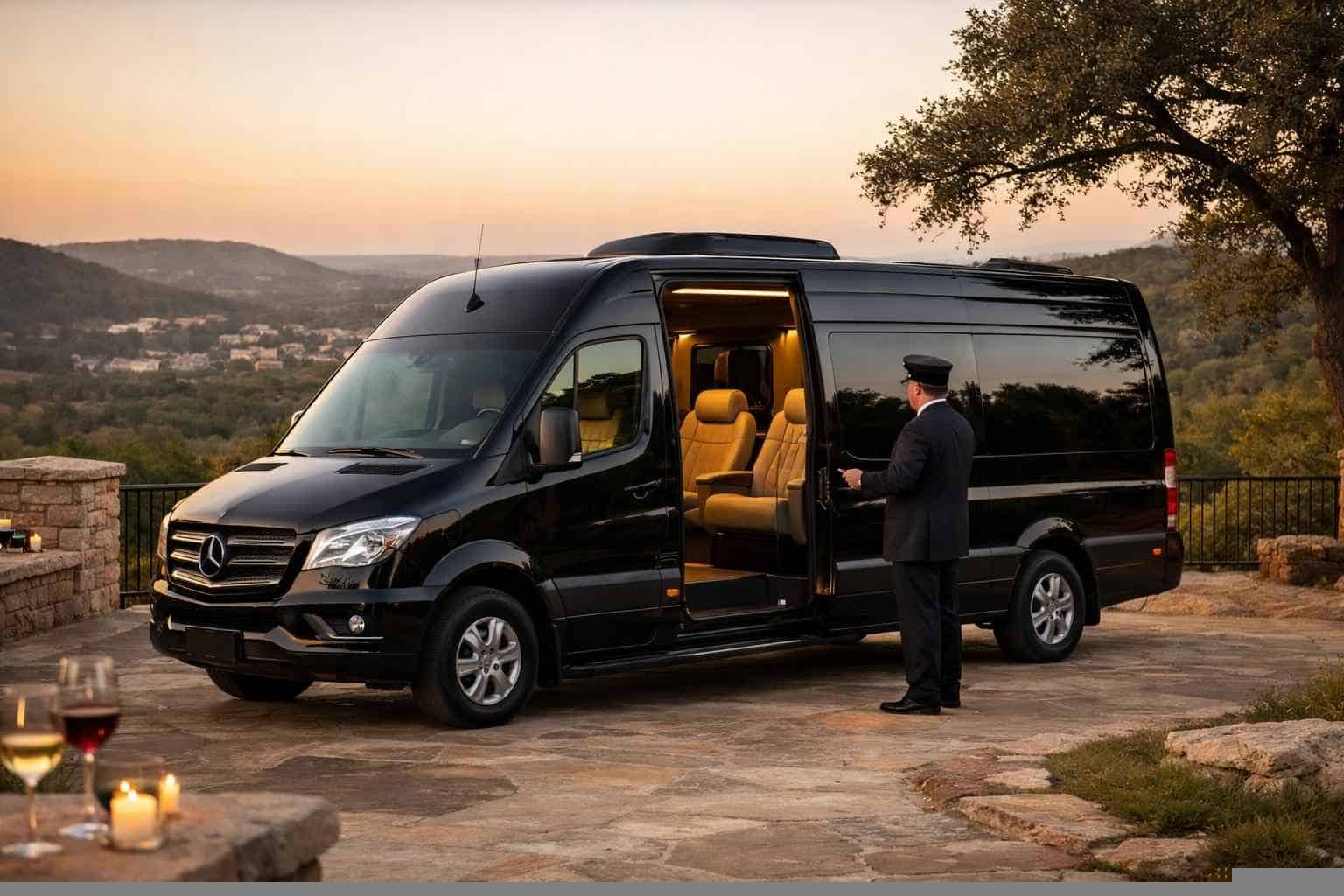 Sprinter Van Service with Driver Bulverde TX