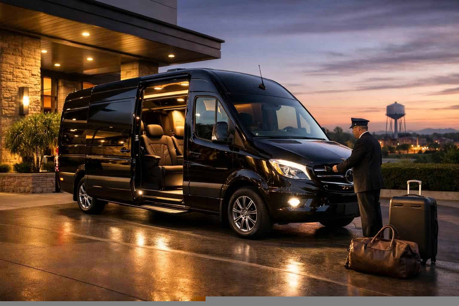 Sprinter Van Service with Driver Converse TX