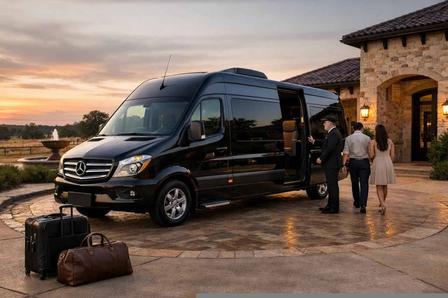 Sprinter Van Service with Driver La Vernia TX