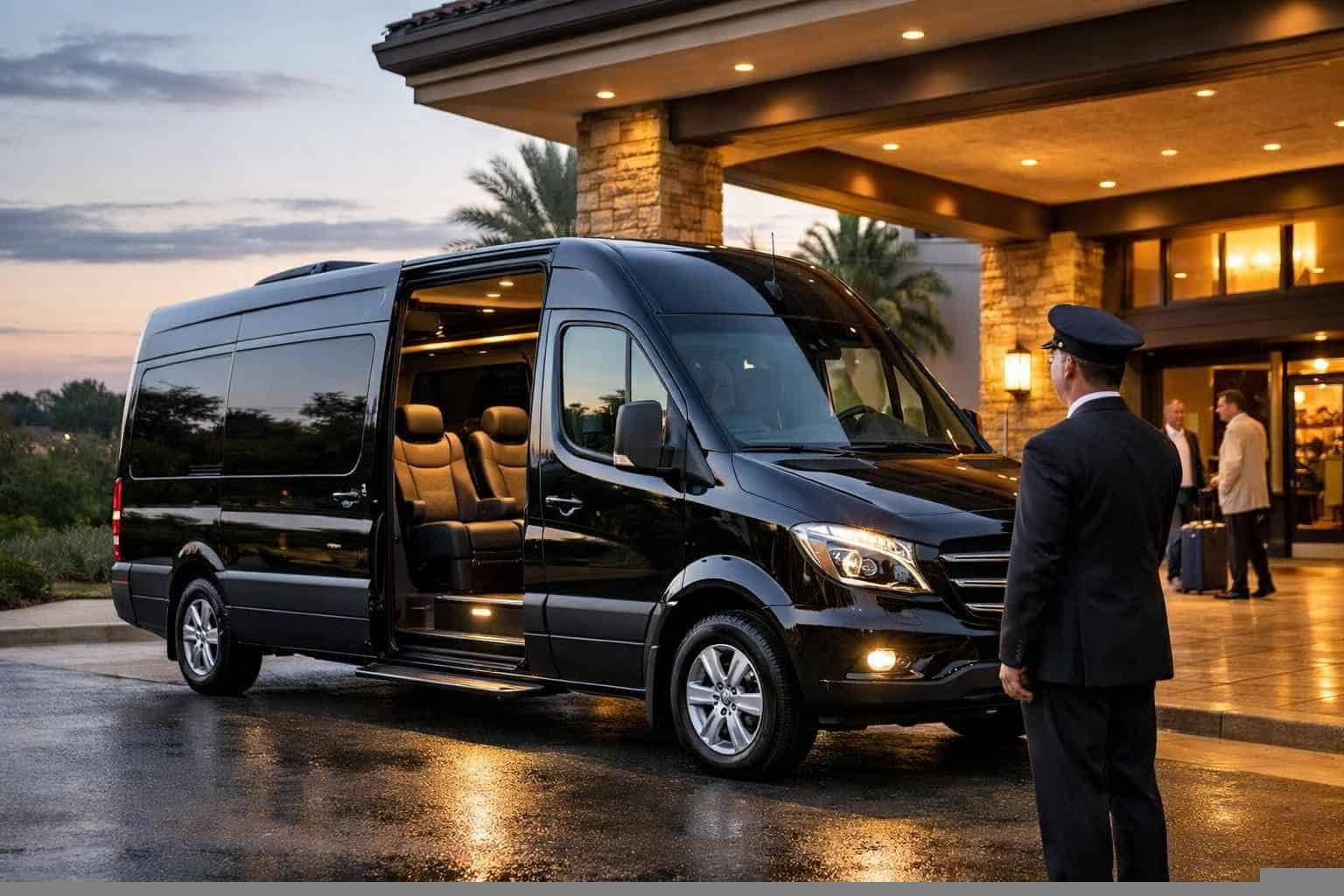 Sprinter Van Service with Driver Live Oak TX