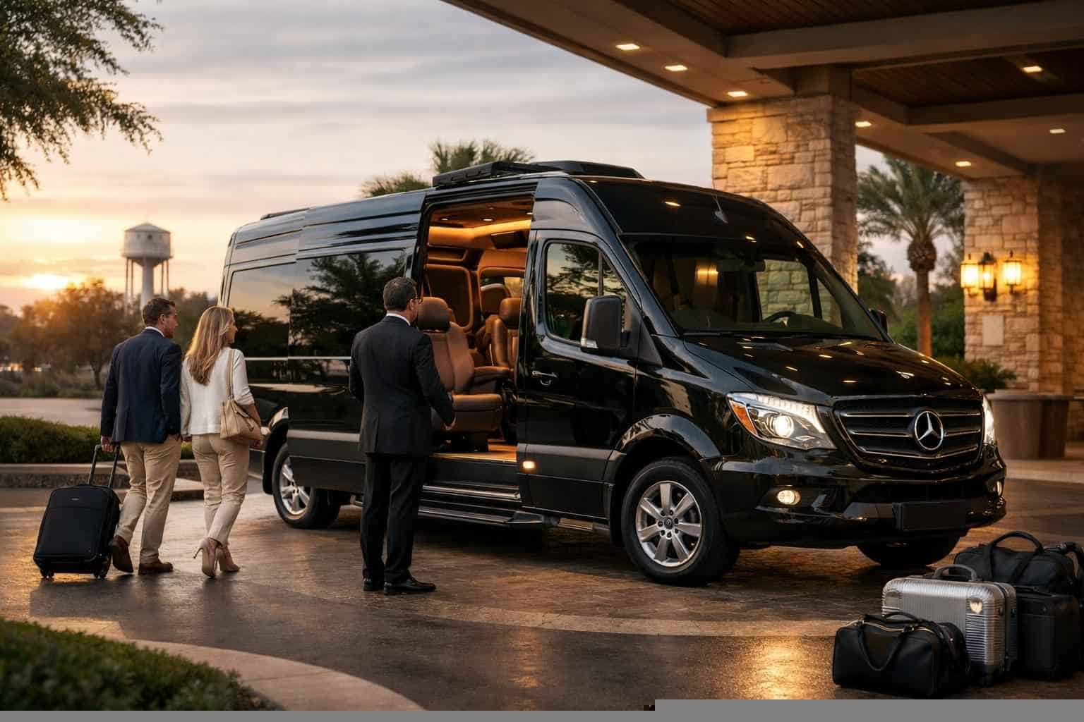 Sprinter Van Service with Driver Schertz TX