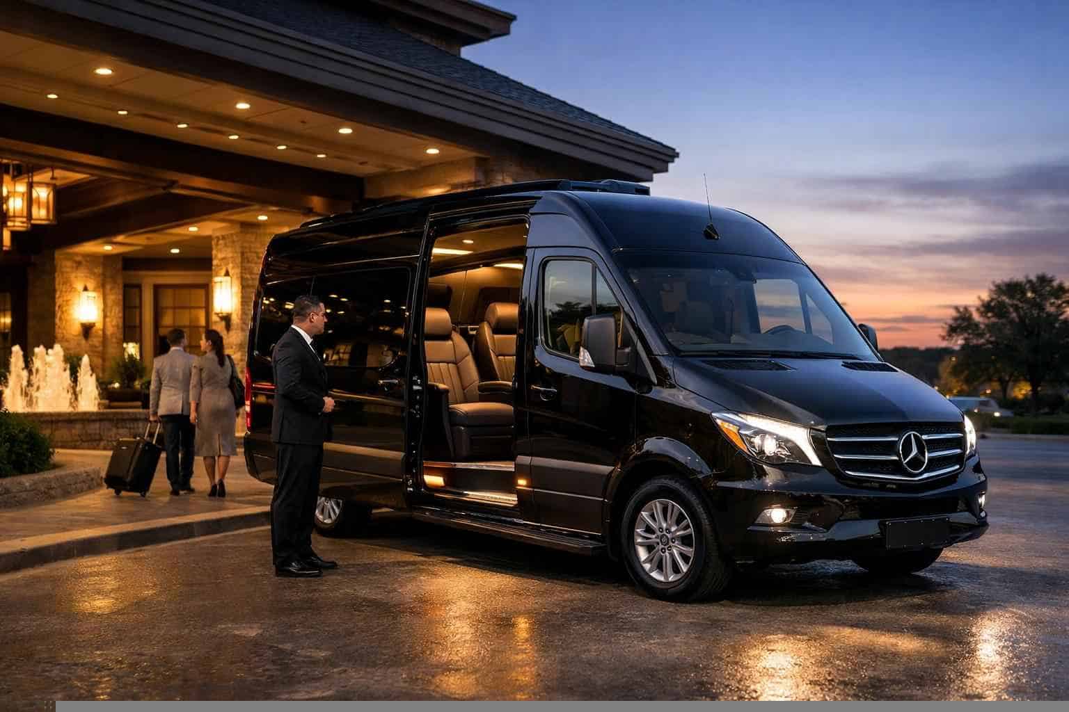 Sprinter Van Service with Driver Selma TX