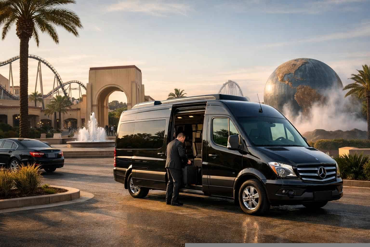 Sprinter Van Service with Driver Universal City TX