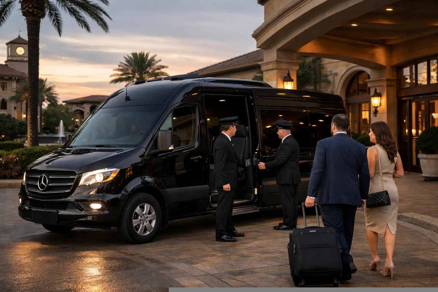 Sprinter Van Service with Driver Windcrest TX