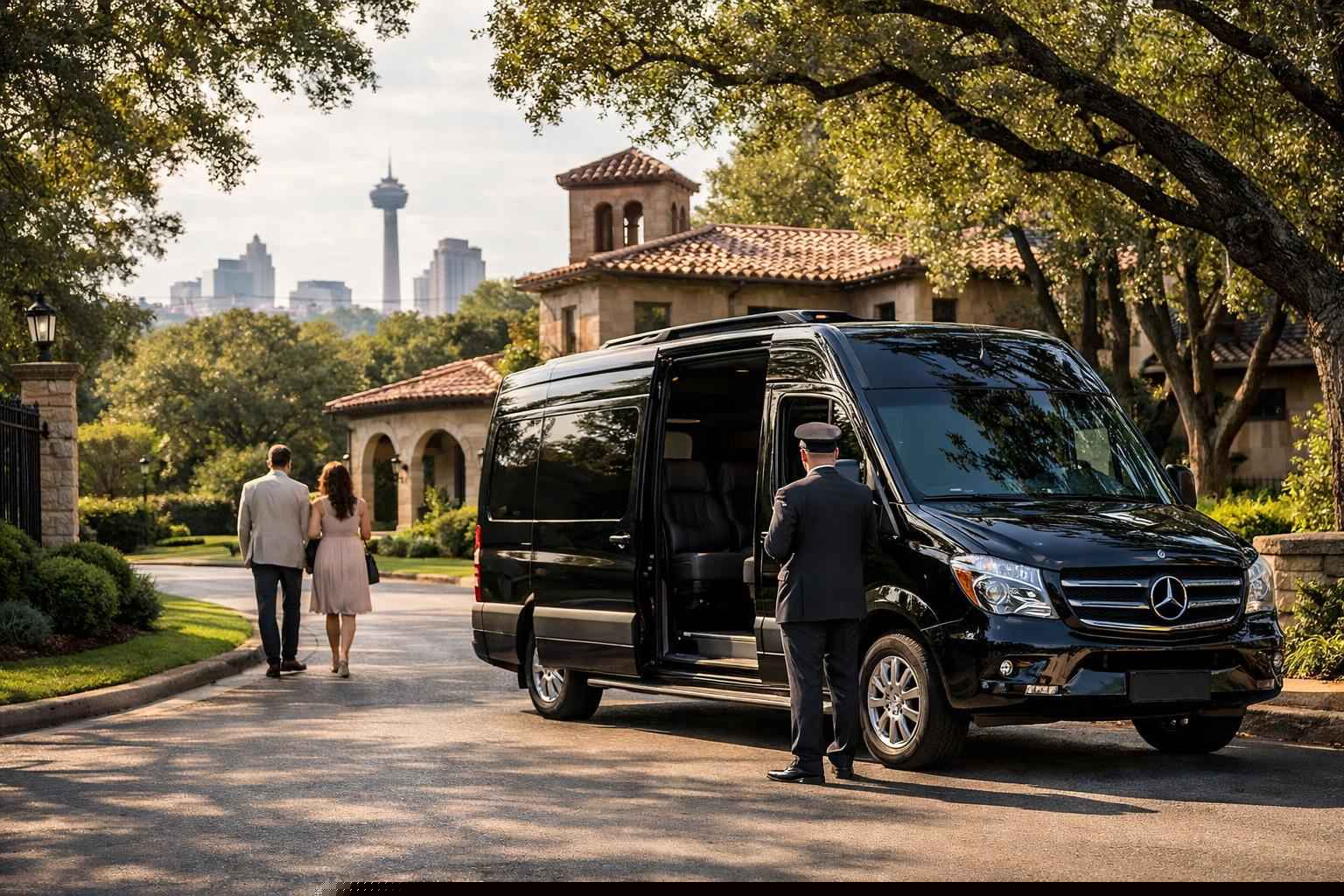 Sprinter Vans with Driver in Alamo Heights Texas