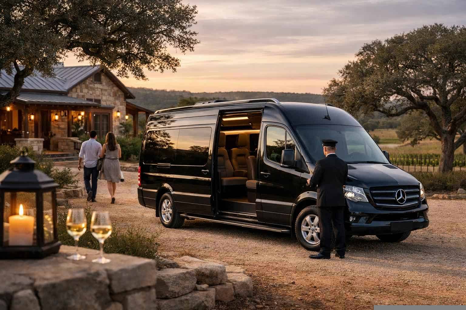 Sprinter Vans with Driver in Boerne Texas