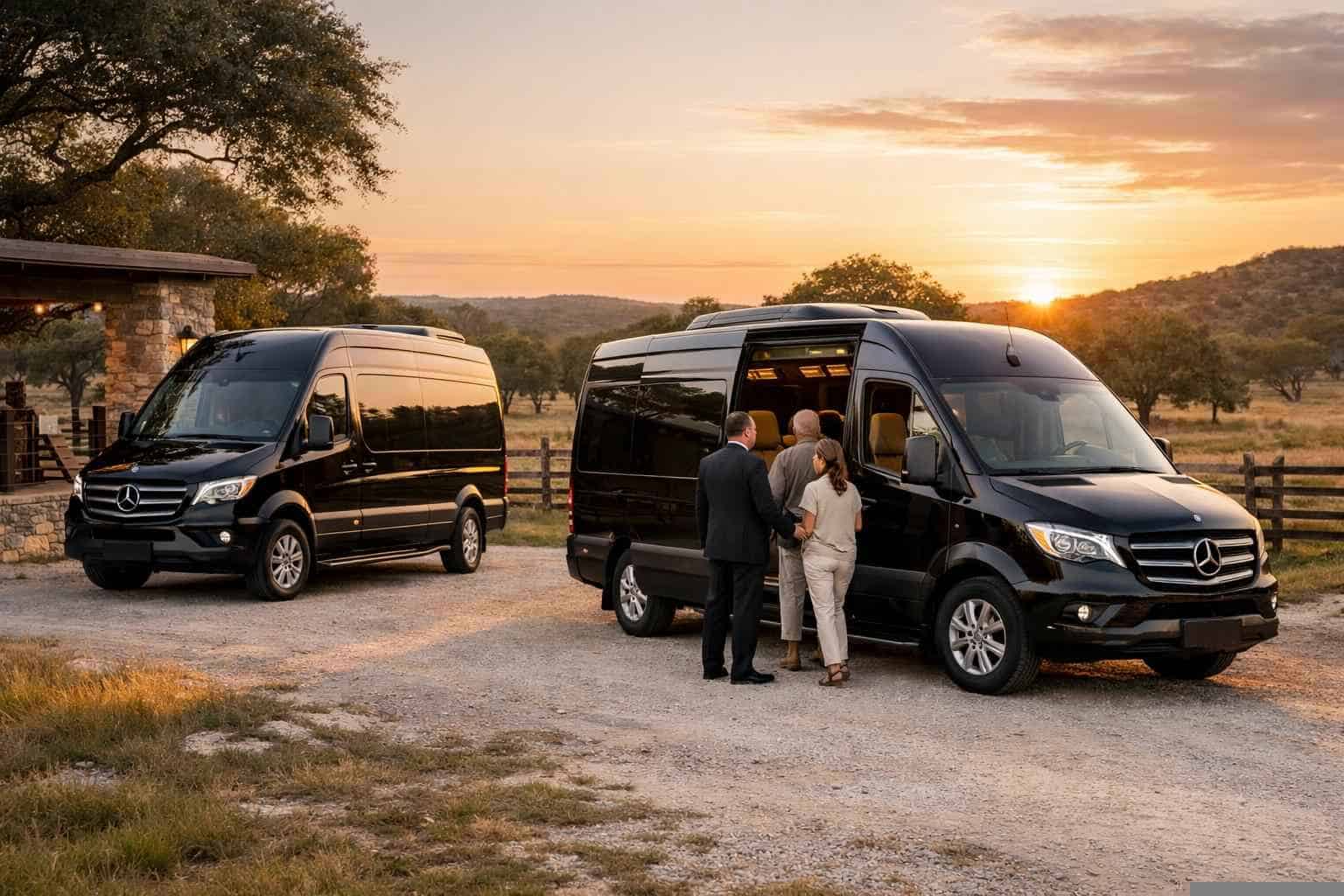 Sprinter Vans with Driver in Bulverde Texas