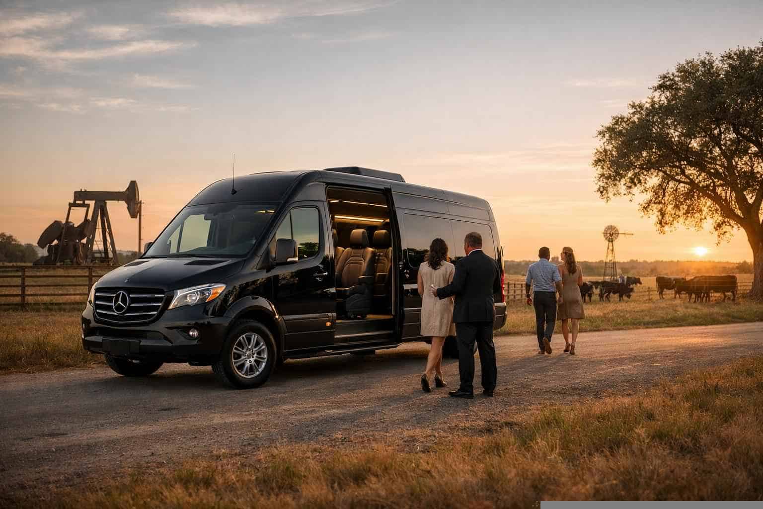 Sprinter Vans with Driver in Pleasanton Texas