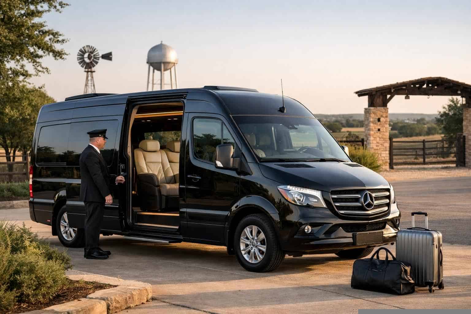 Sprinter Vans with Driver in Schertz Texas