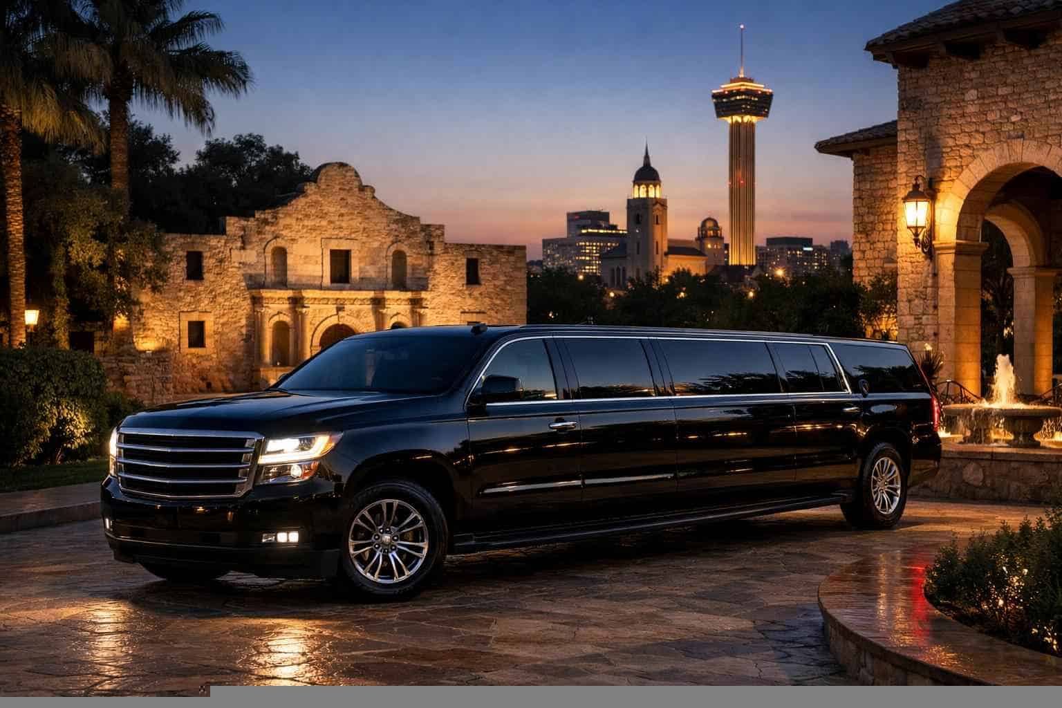 SUV Limousine Near Me Alamo Heights TX