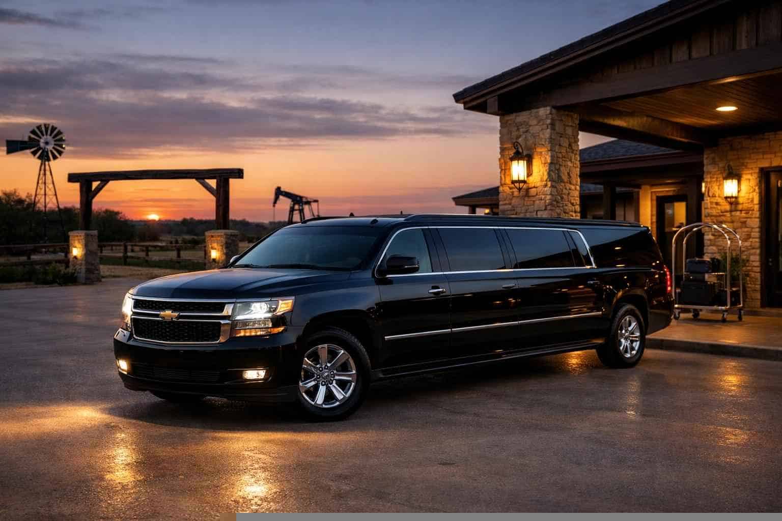 SUV Limousine Near Me Pleasanton TX