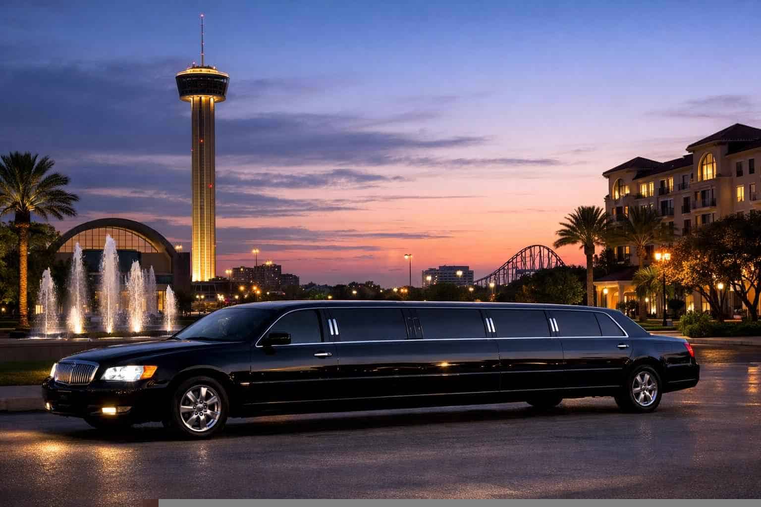 Universal City Texas Black Limo Rental
