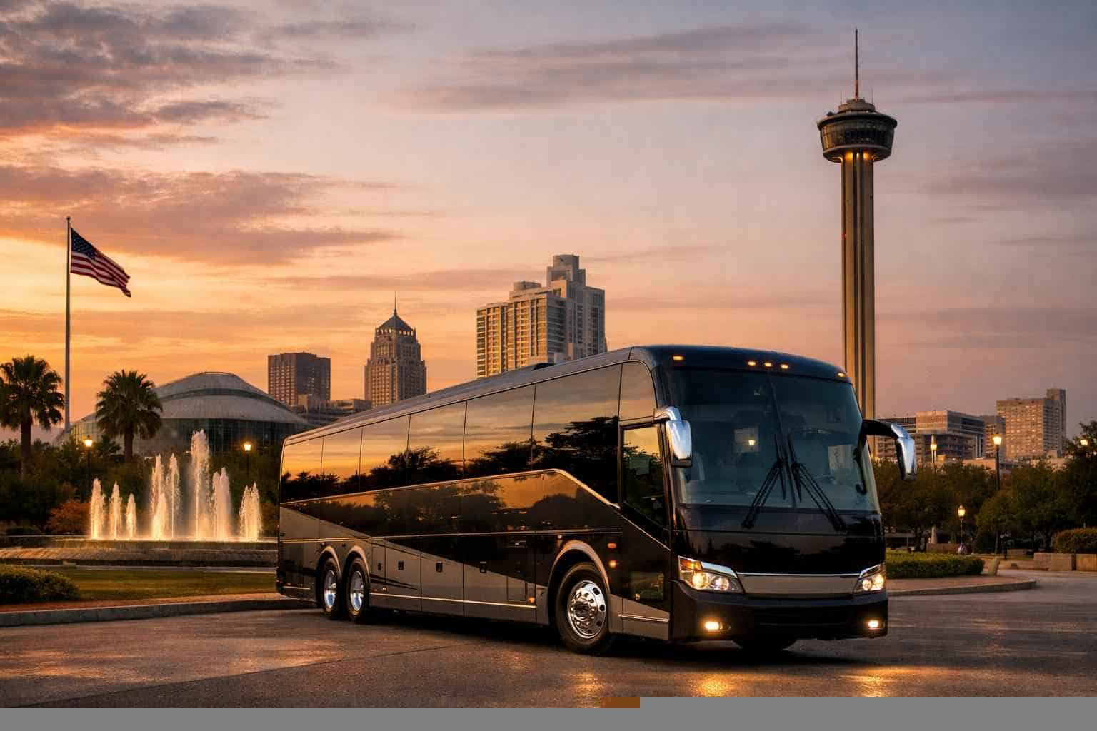 Universal City Texas Bus Rental
