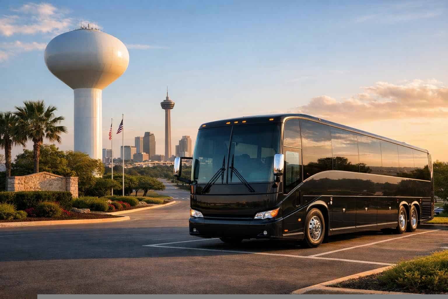 Universal City Texas Charter Bus Rental
