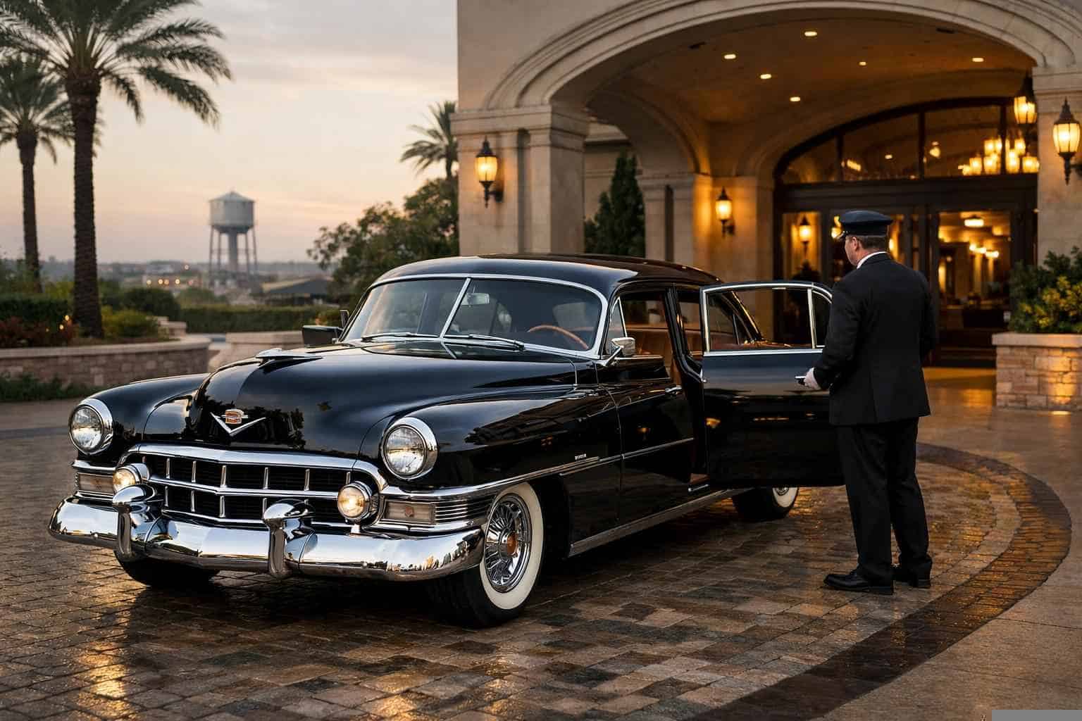 Universal City Texas Classic Car Chauffeur Service