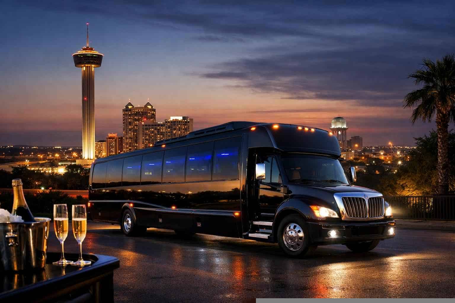 Universal City Texas Limo Bus Rental
