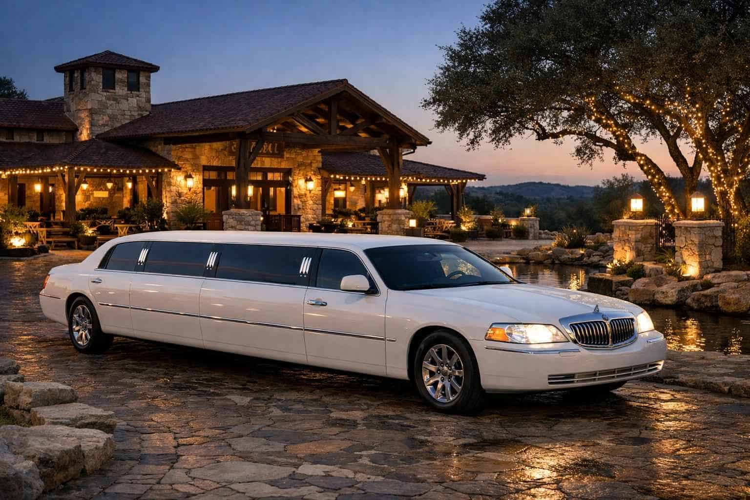 White Limo Rental Boerne TX