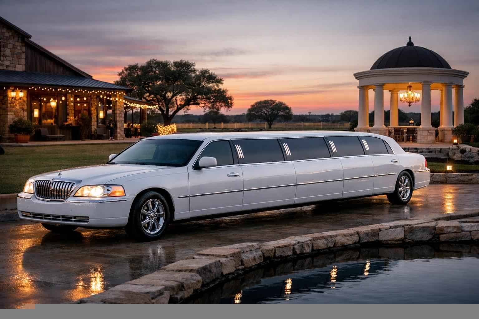White Limo Rental La Vernia TX