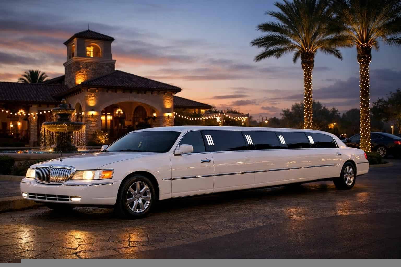 White Limo Rental Selma TX