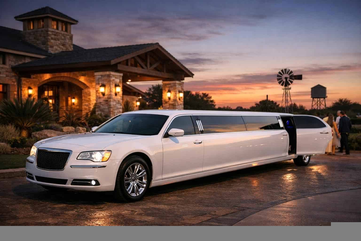 White Limo Rental Services in Cibolo Texas