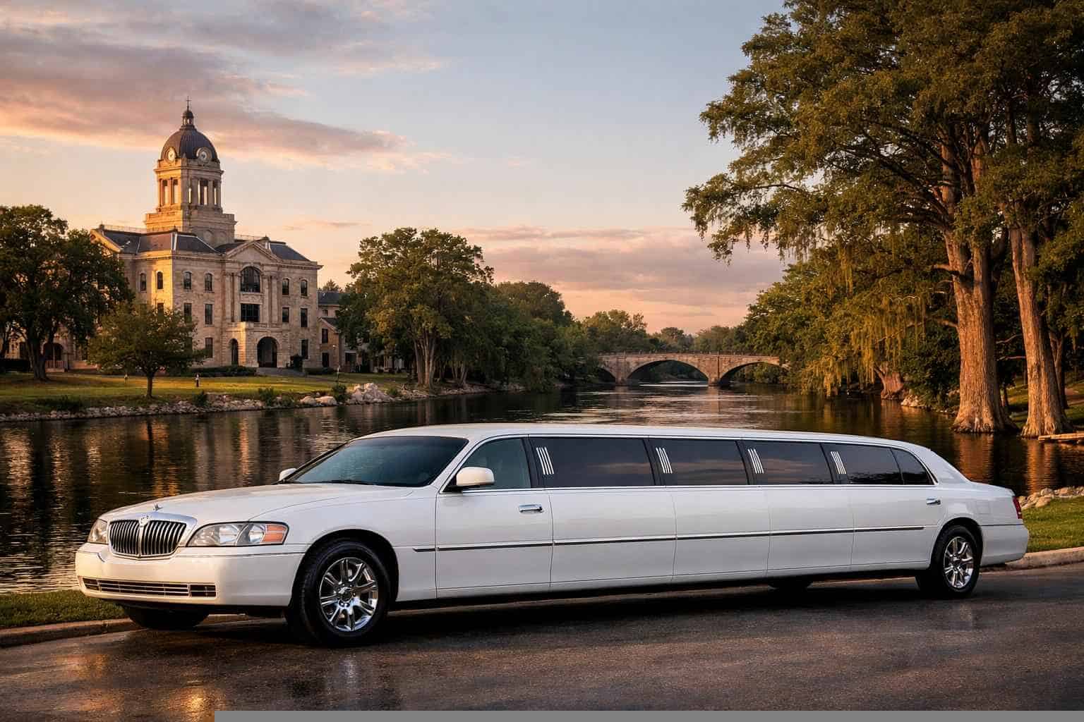 White Limo Rental Services in Seguin Texas