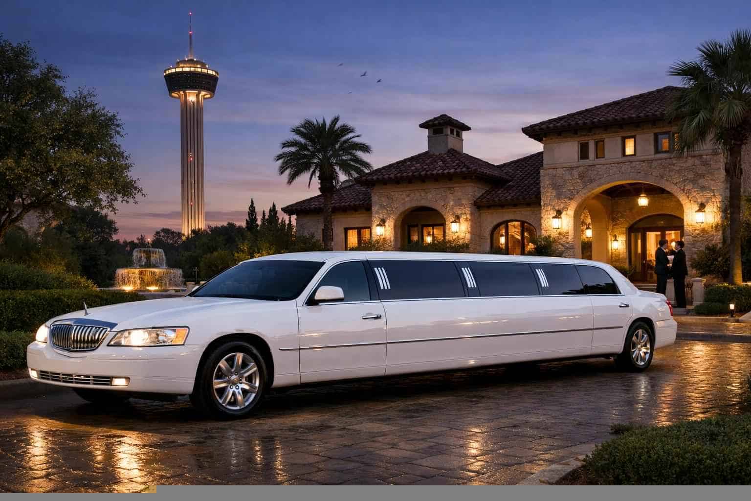 White Limo Service Alamo Heights TX