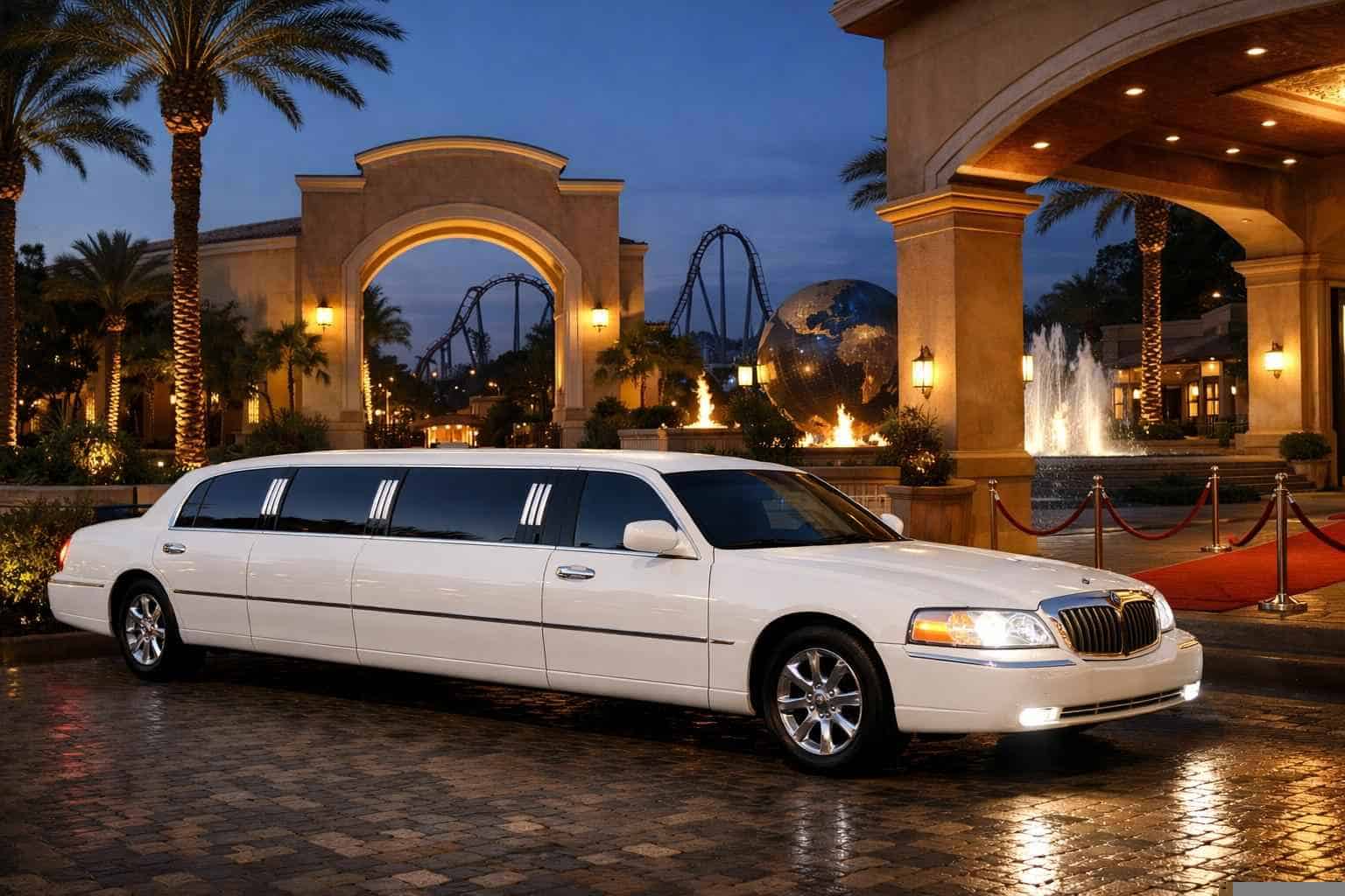 White Limo Service Universal City TX