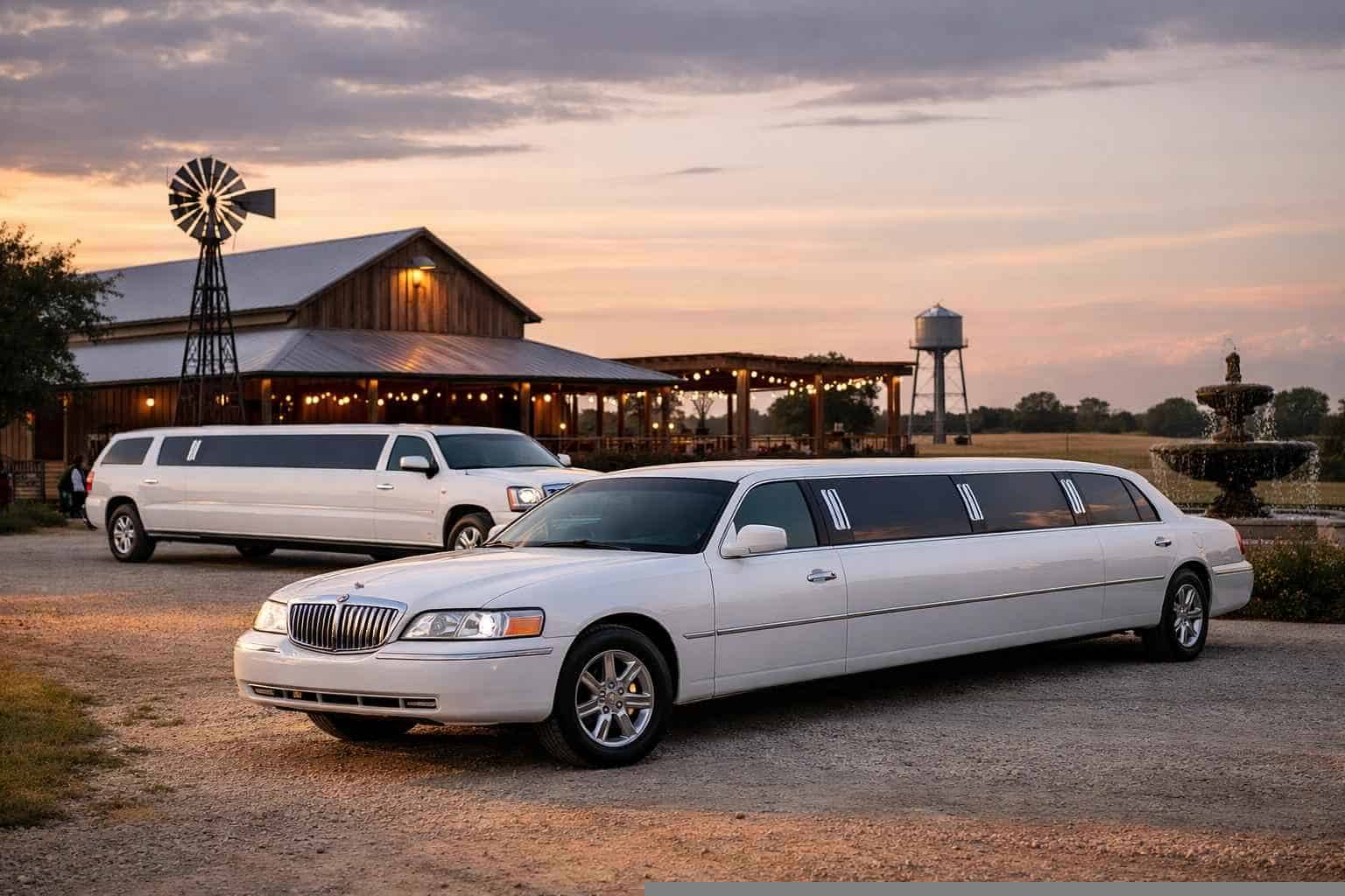 White Limousines In Floresville Texas