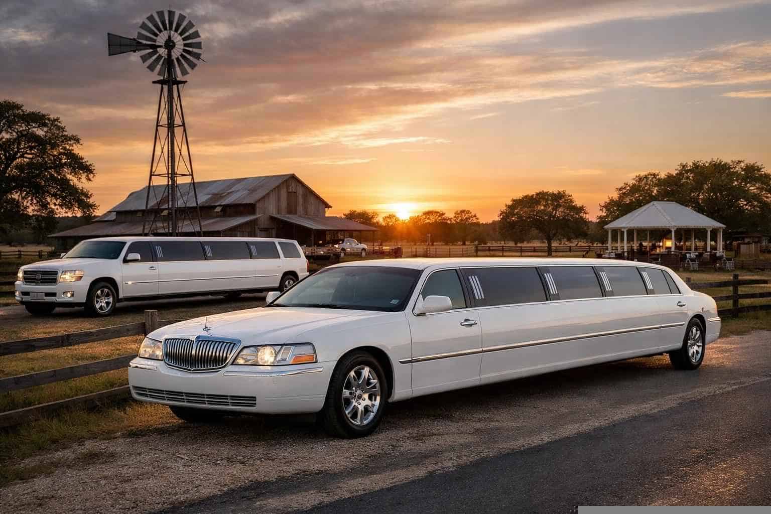 White Limousines in La Vernia Texas